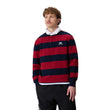 Canterbury Mens Hoop Rugby Jersey Red/Blue