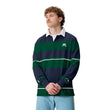 Canterbury Mens Multi Stripe Rugby Jersey Navy