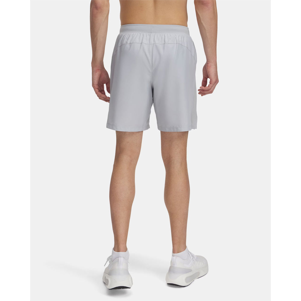Under Armour Mens Launch 7 Inch Short Grey Rear