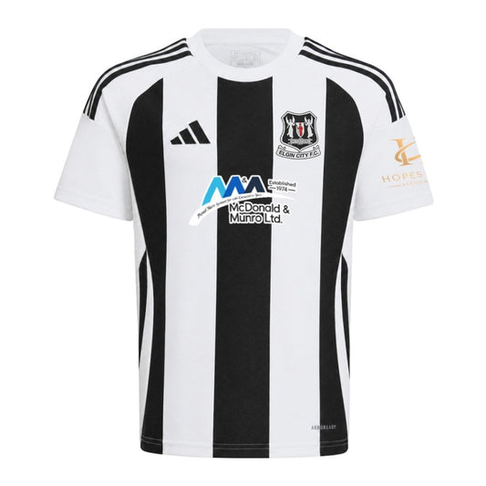 Elgin City Home Junior Short Sleeve Jersey