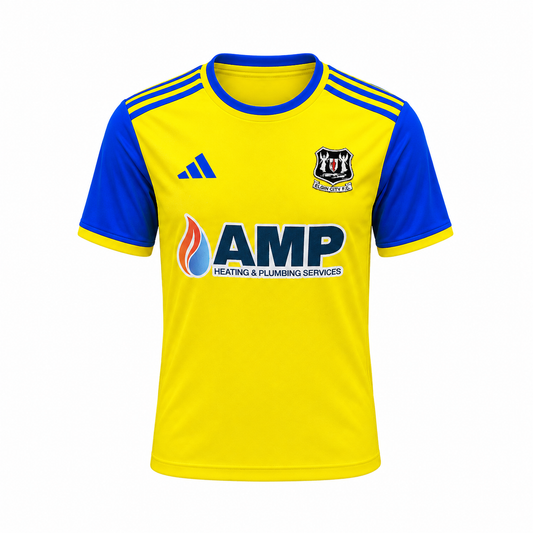 adidas Elgin City Away Junior Womens Short Sleeve Jersey