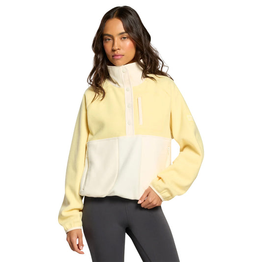 Gym+Coffee Womens Snap Polar Fleece