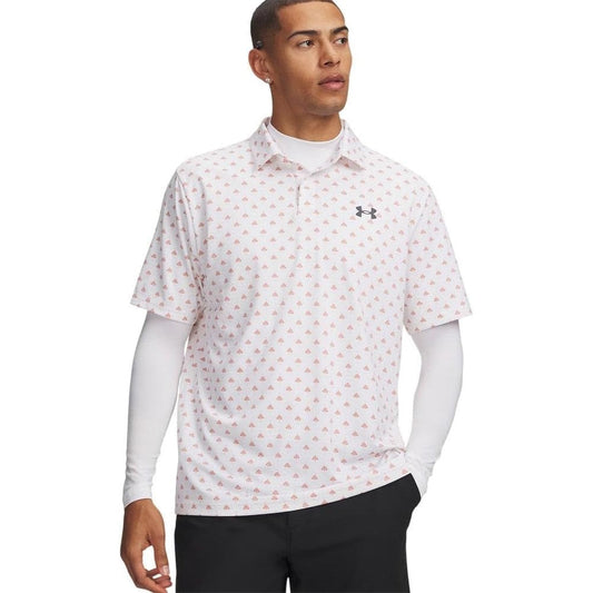 Under Armour Mens Matchplay Printed Polo
