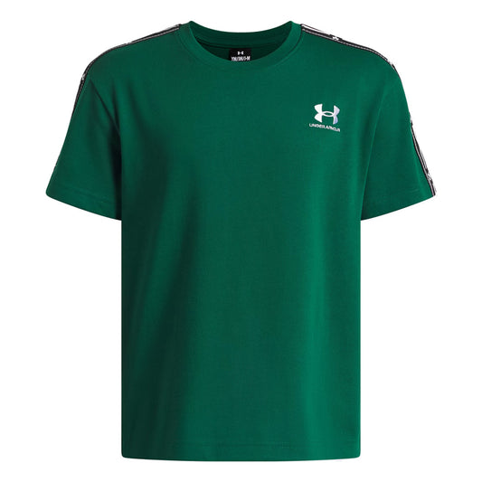 Under Armour Boys Icon Taped Short Sleeve T-Shirt