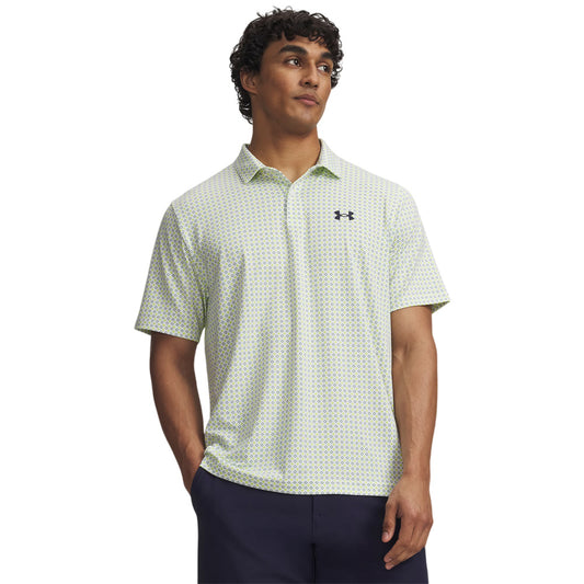 Under Armour Mens Matchplay Printed Polo