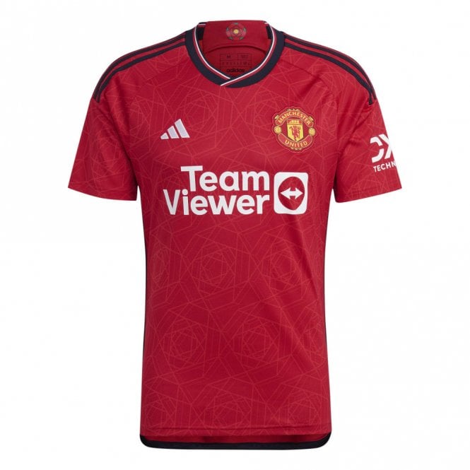 Adidas Adidas Manchester United Home Mens Short Sleeve Jersey 2023/2024