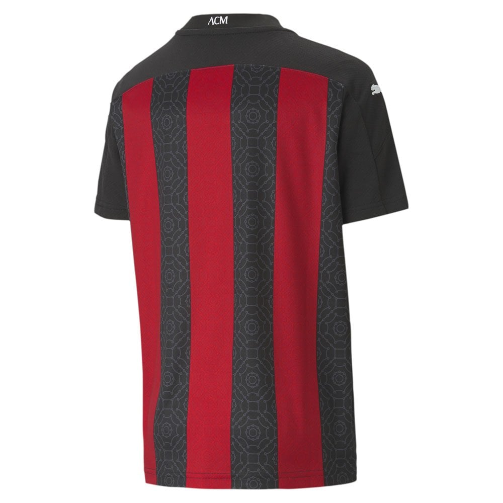 Puma AC Milan Home Junior Short Sleeve Jersey 2020 2021